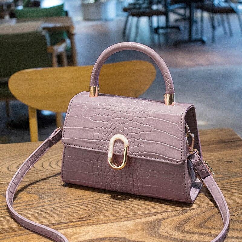 Bolsa Feminina CHICK PENDANT Em Couro PU - Bolsa De Mão e Ombro - Inov&tec