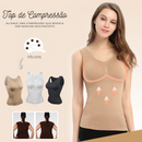 Regata Modeladora Corporal Feminina com Bojo Removível de Compressão Stay Fabulous