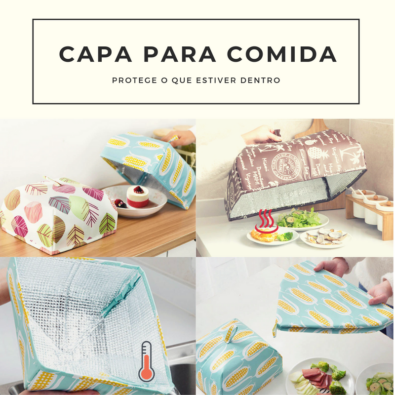 Capa para Comida Laminada Keep Warm & Fresh