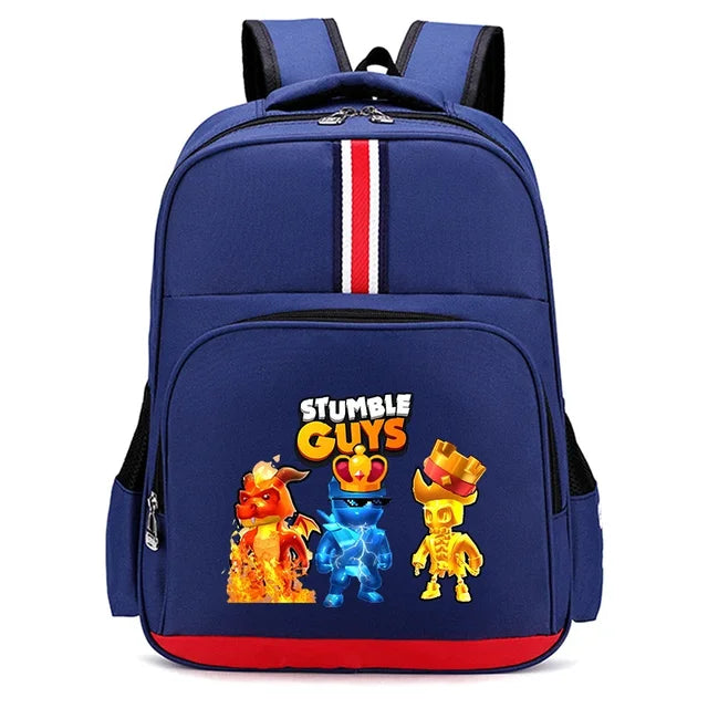 Mochila Escolar Infantil Stumble Guys