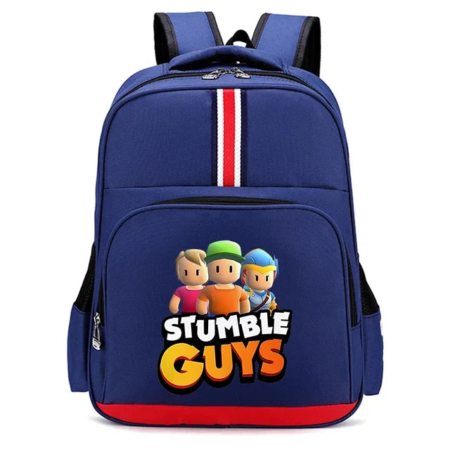 Mochila Escolar Infantil Stumble Guys