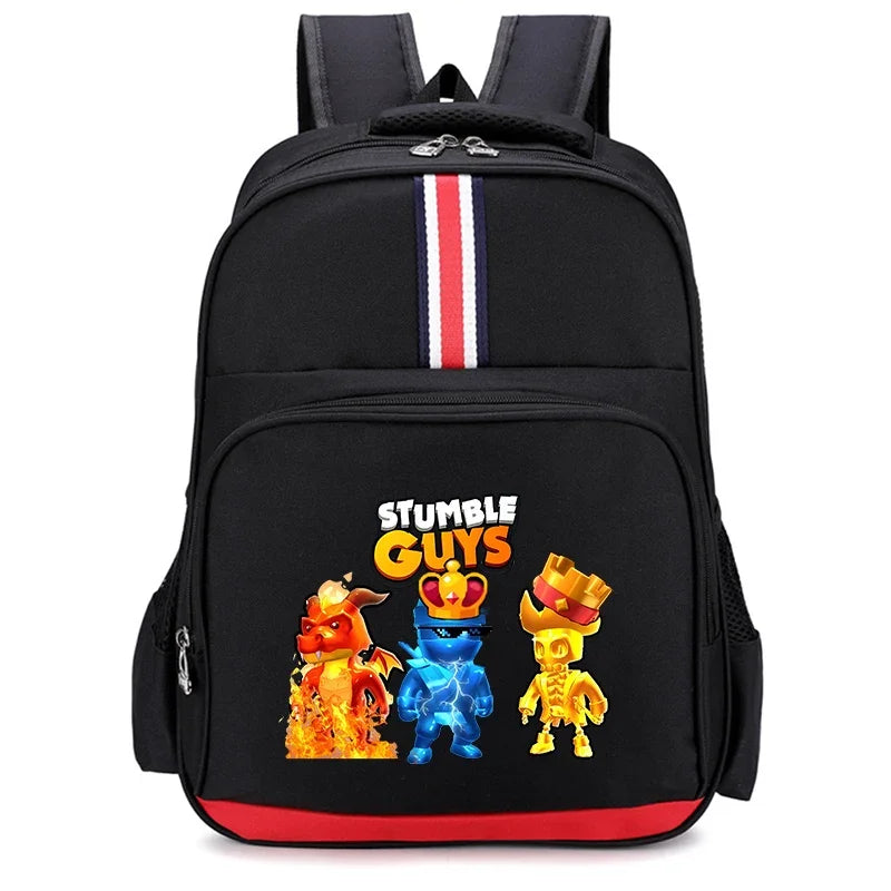 Mochila Escolar Infantil Stumble Guys