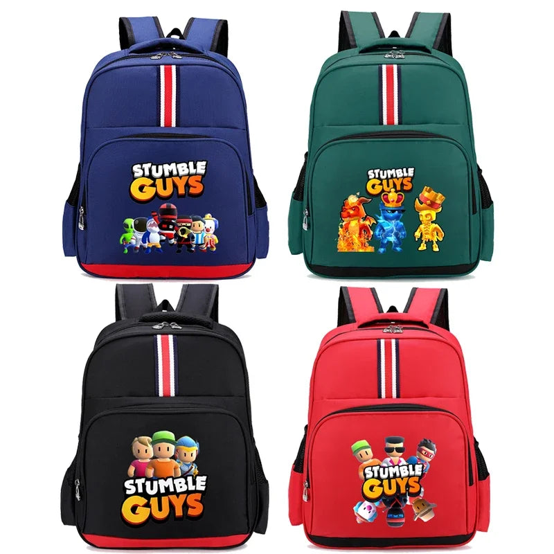 Mochila Escolar Infantil Stumble Guys