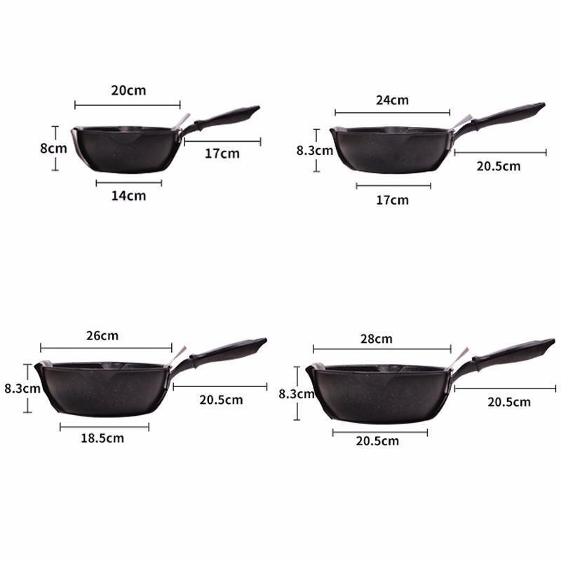 Panela de Pedra Multifuncional Antiaderente com Tampa VersaPan
