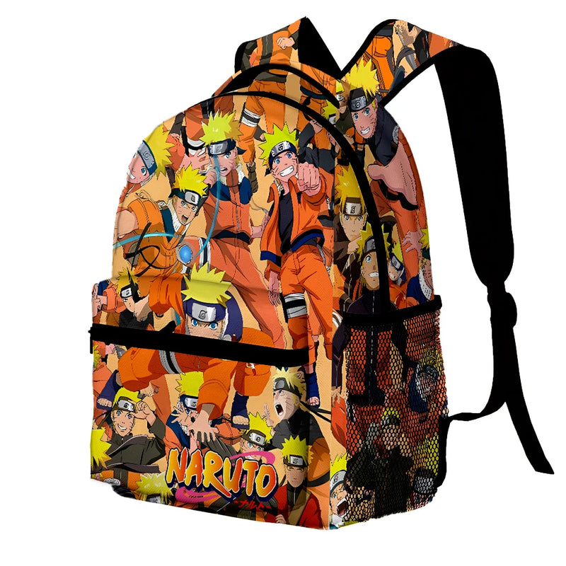 Mochila Infantil Anime Naruto - Estude Como Um Ninja