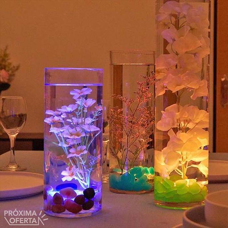 Luz Aquática RGB com Controle Remoto - ColorWave