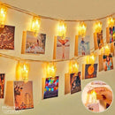 Cordão de Luzes Led com Pregadores para Fotografias - Photo Clip Lights