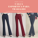 Calça Casual Feminina Work Flex