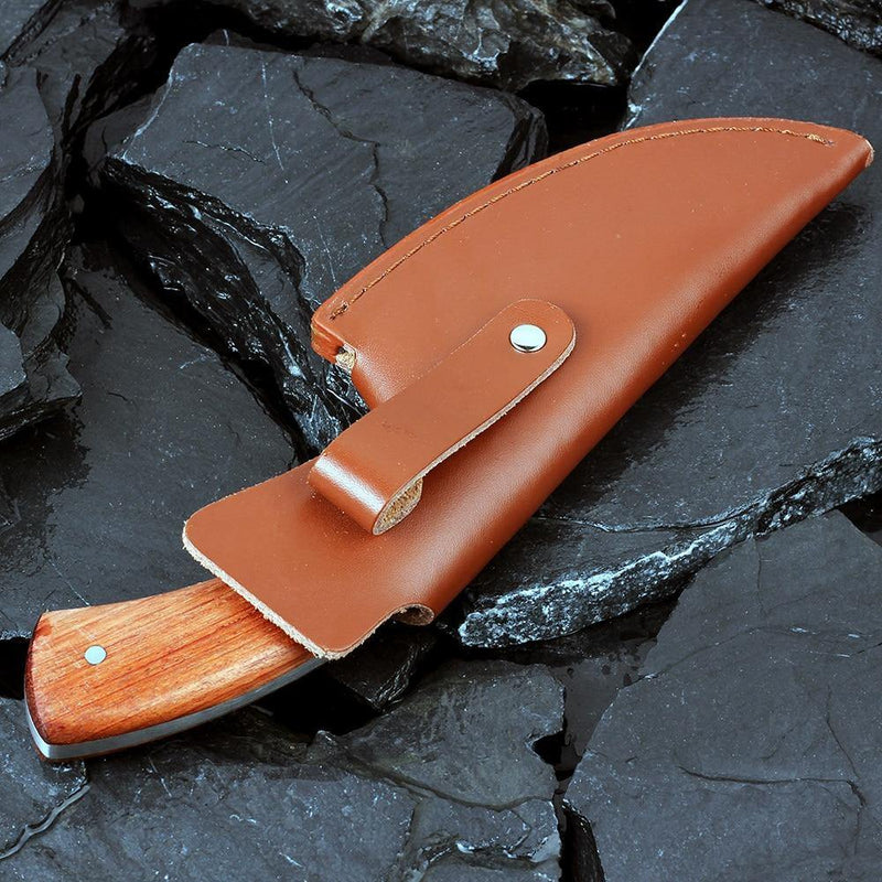 Faca feita à mão com lâmina fixa - CraftedEdge