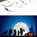 12 Peças de Adesivo de Parede para Decoração de Morcego 3D