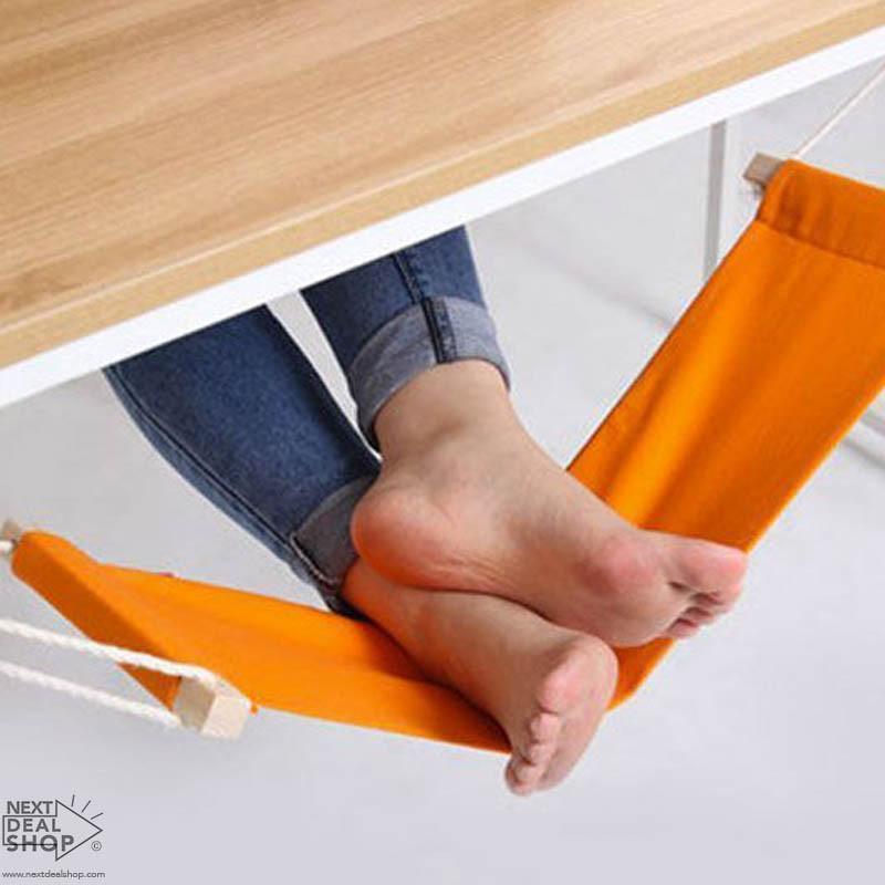 Rede Para Descansar os Pés - Suporta a Lombar, Pernas e Pés!