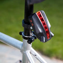 Lanterna Laser LED Traseira de Bicicleta
