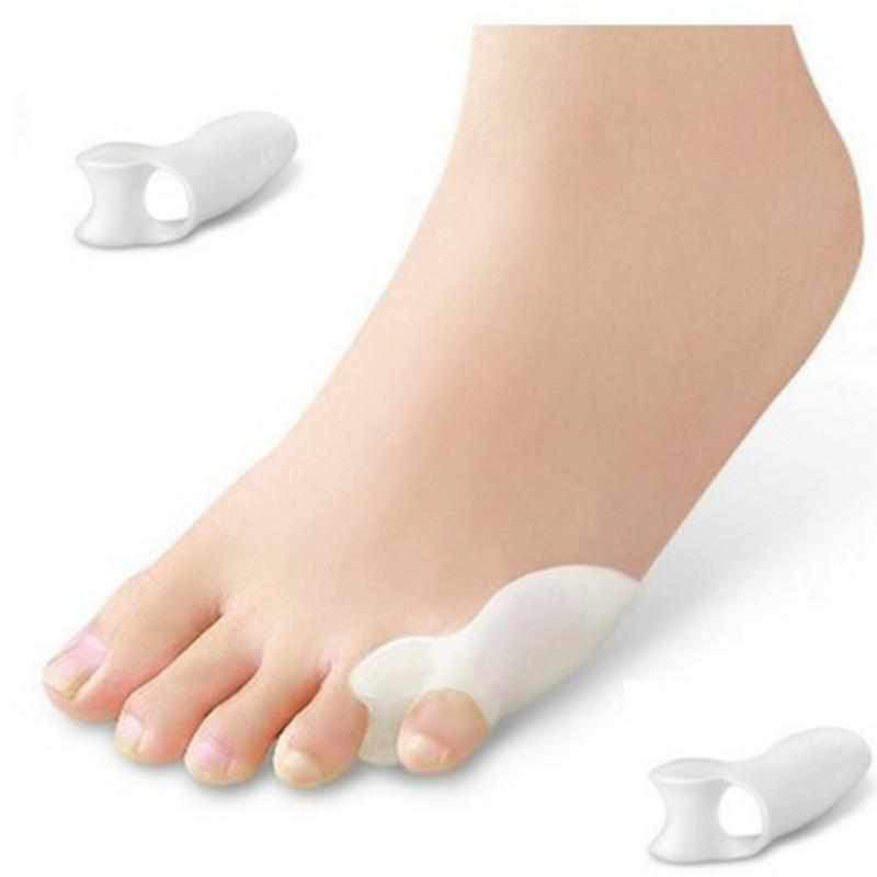 Corretor Protetor Ortopédico de Dedão em Silicone para Bunionette e Joanete