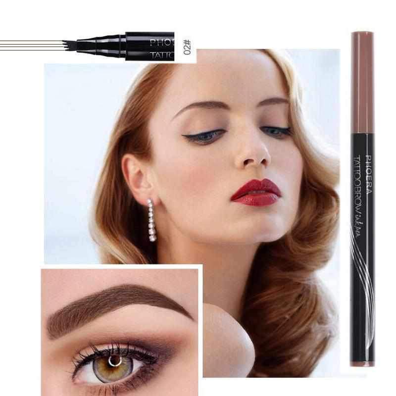 Caneta de MicroPigmentação Líquida Fio a Fio para Sobrancelhas Phoera