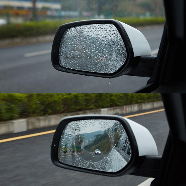 4 Peças de Adesivo Impermeável de Espelho Retrovisor para Carros