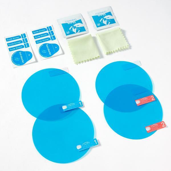 4 Peças de Adesivo Impermeável de Espelho Retrovisor para Carros