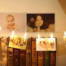 Cordão de Luzes Led com Pregadores para Fotografias - Photo Clip Lights