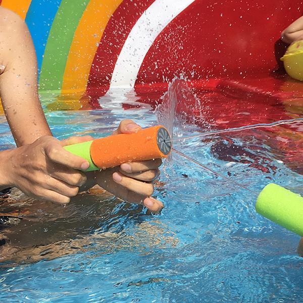 4 Peças de Canhão de Água de Brinquedo de Alta Pressão Tipo Pull