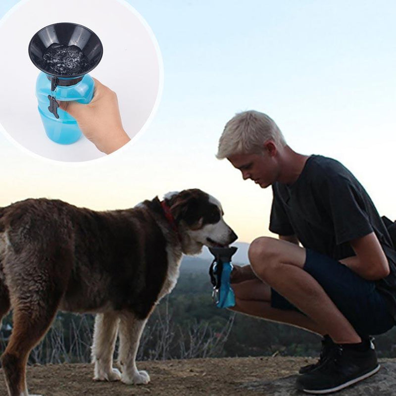 Garrafa de Água para Animais de Estimação de Viagem - PetQuench