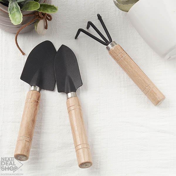 3 Peças de Mini Ferramentas de Jardinagem - Kit Garden