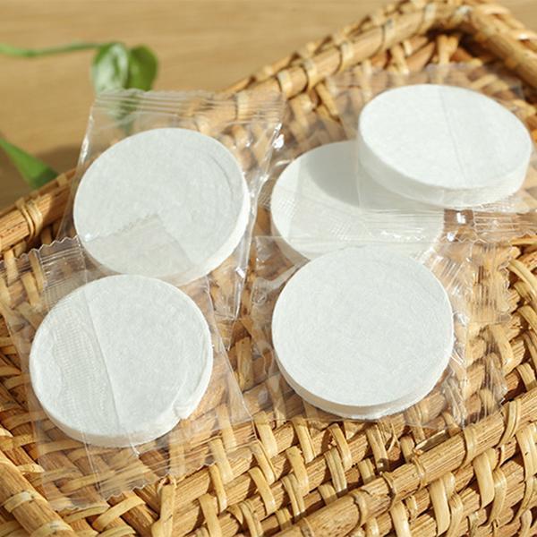 Toalha de Viagem Descartável Comprimida de Fácil Transporte