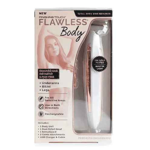 Depilador Antialérgico Indolor Hipoalergênico Flawless Body