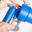 Kit Desentupidor com Bocal Ajustável para Pias e Vasos Sanitários de Alta Pressão PressurePro