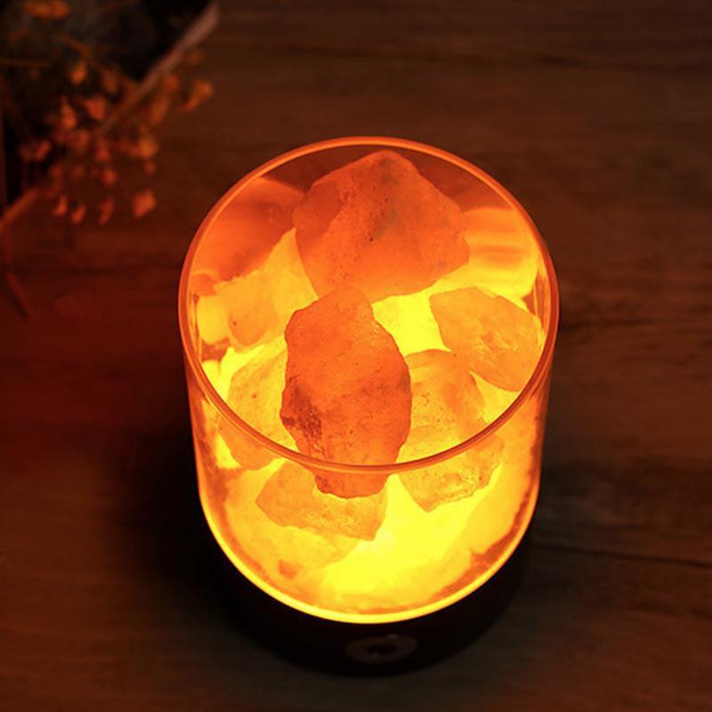 Lâmpada de Cristais de Sal do Himalaia - CristalLuz