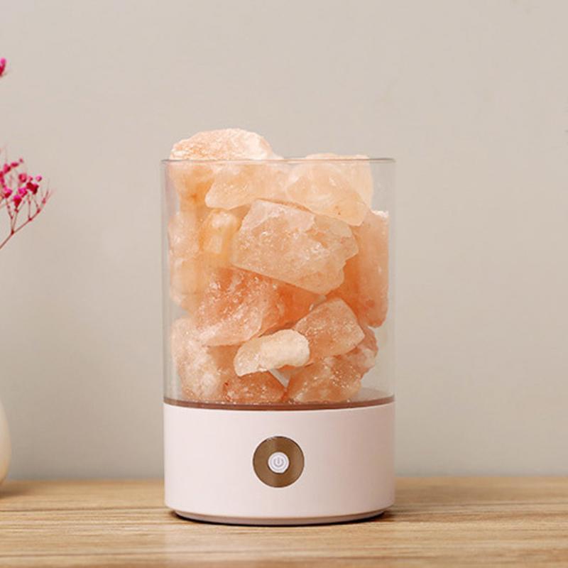 Lâmpada de Cristais de Sal do Himalaia - CristalLuz