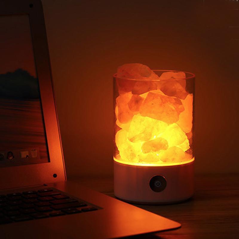 Lâmpada de Cristais de Sal do Himalaia - CristalLuz