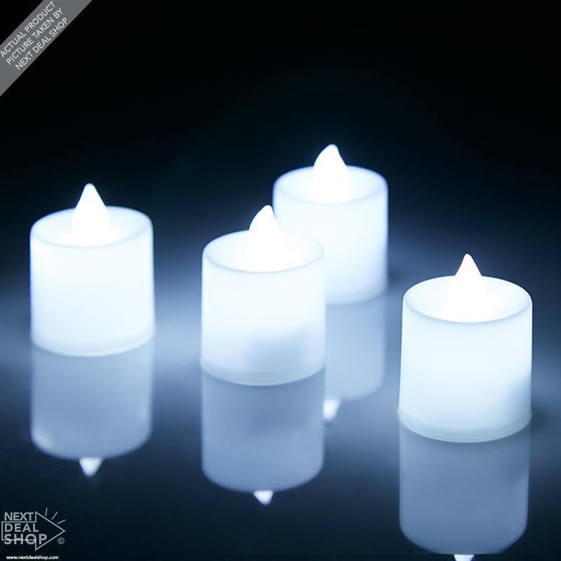 20 Peças de Lâmpadas de Vela de LED Sem Chamas - Perfeitas Para Decorações!