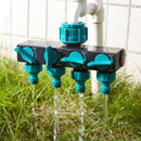 Conector de Mangueira de Jardinagem de 4 Vias FlowMaster