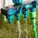 Conector de Mangueira de Jardinagem de 4 Vias FlowMaster
