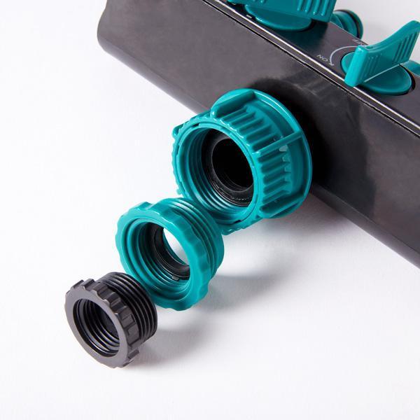 Conector de Mangueira de Jardinagem de 4 Vias FlowMaster