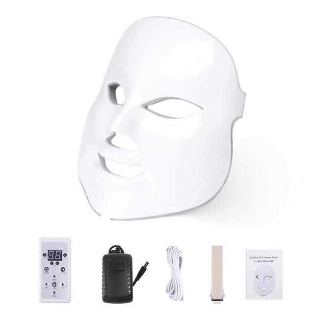 Máscara Facial Fototerapia LED 7 Cores - iMask 2.0