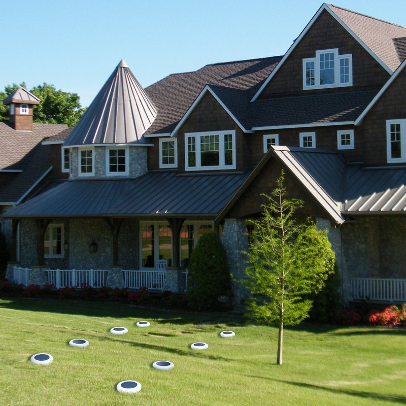 Lâmpada de Mudança de Cor com Energia Solar para Jardim