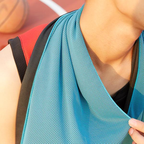 Toalha Esportiva de Refrigeração Instantânea em Algodão