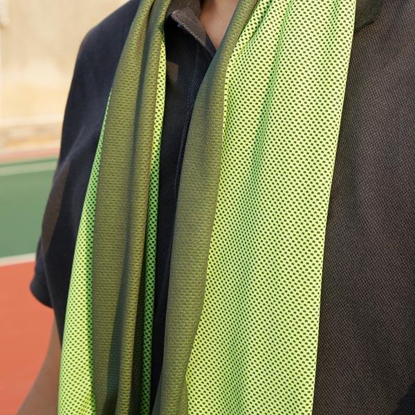 Toalha Esportiva de Refrigeração Instantânea em Algodão