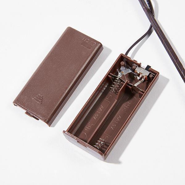 Kit com 10 Galhos de Salgueiro e 40 LEDs Quentes Decorativos de Casa