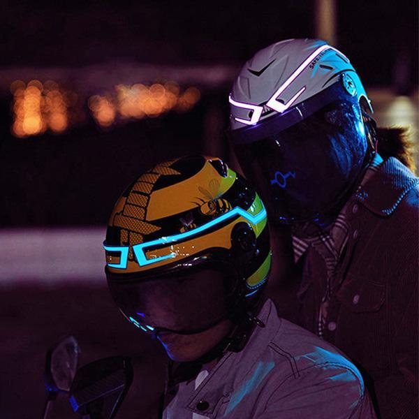 Conjunto de LED para Capacete