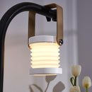 Abajur Lanterna Sanfonada de LED