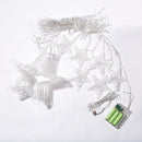 Cortina de Luzes Estreladas