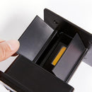 Arandela Preta LED Impermeável de Parede à Prova D'àgua