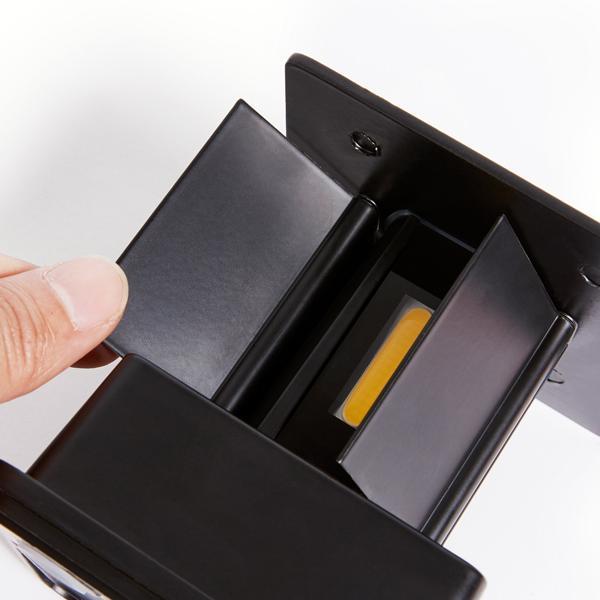 Arandela Preta LED Impermeável de Parede à Prova D'àgua