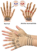 Luvas Magnéticas Terapêutica Anti-Artrite, Carpo, Tendinite e Reumatoide