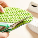 Par de Palmilhas Ortopédicas em Lycra à Prova de Choque Leve e Durável