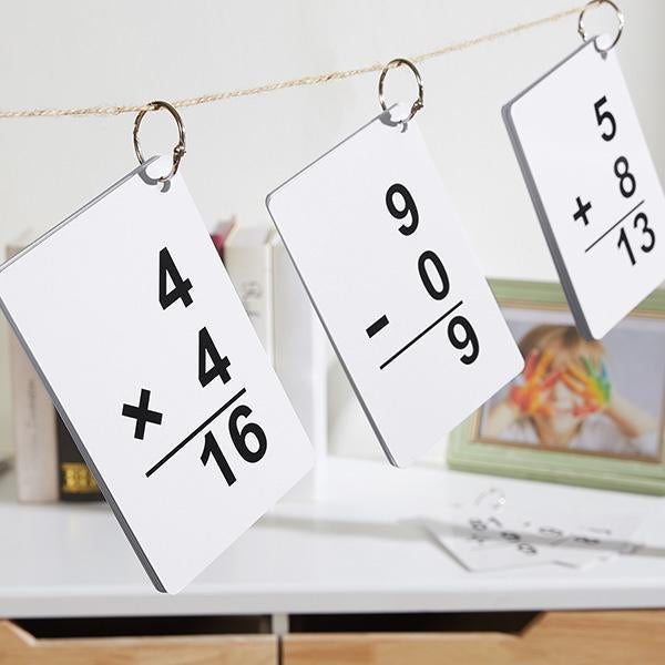 Cartões Matemáticos - 216 Cartões Para Adicionar, Subtrair, Multiplicar e Dividir