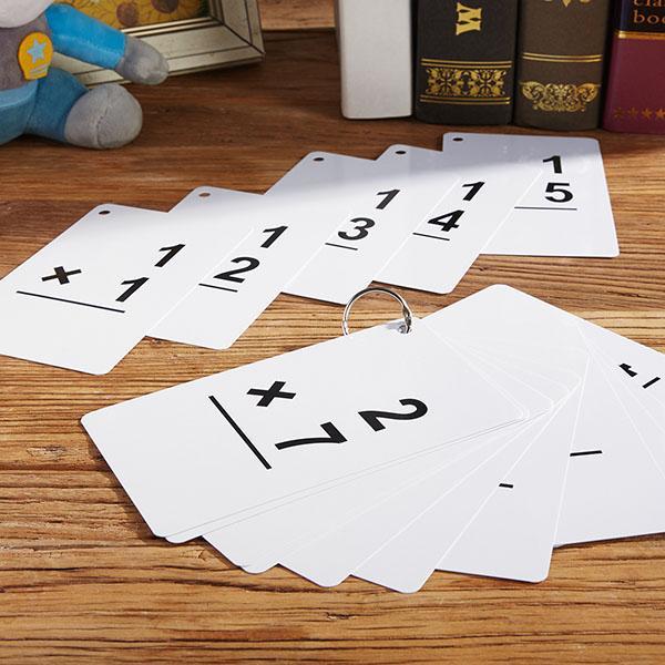 Cartões Matemáticos - 216 Cartões Para Adicionar, Subtrair, Multiplicar e Dividir
