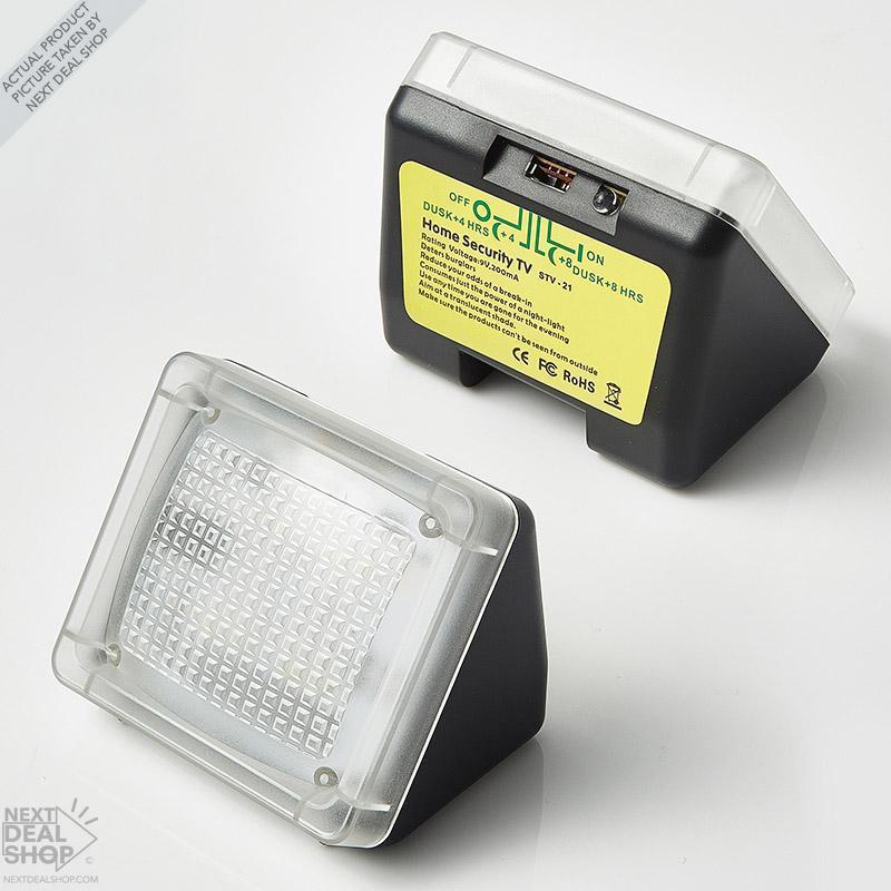 Simulador de TV LED Para Proteção da Casa - Previne Ladrões e Intrusos