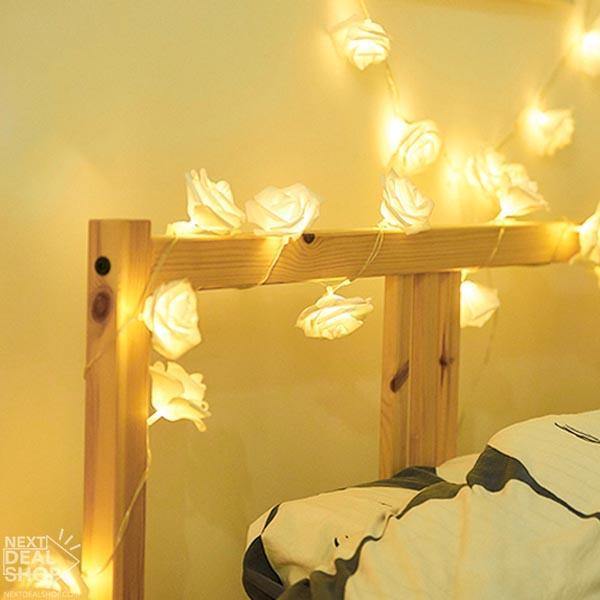 Cordão de Rosas Pisca-Pisca - Rose Lights